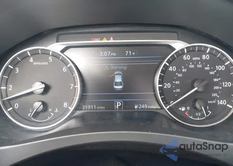 2025 Nissan Altima Sv Fwd from USA, damaged, VIN 1N4BL4DV9SN325416